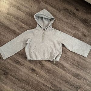 J. Crew Cropped Hoodie